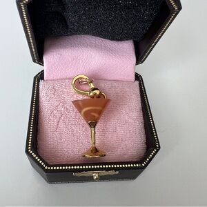 Juicy Couture Rare Martini Glass Charm